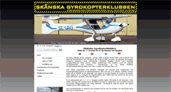 Desktop Screenshot of gyroflyg.se